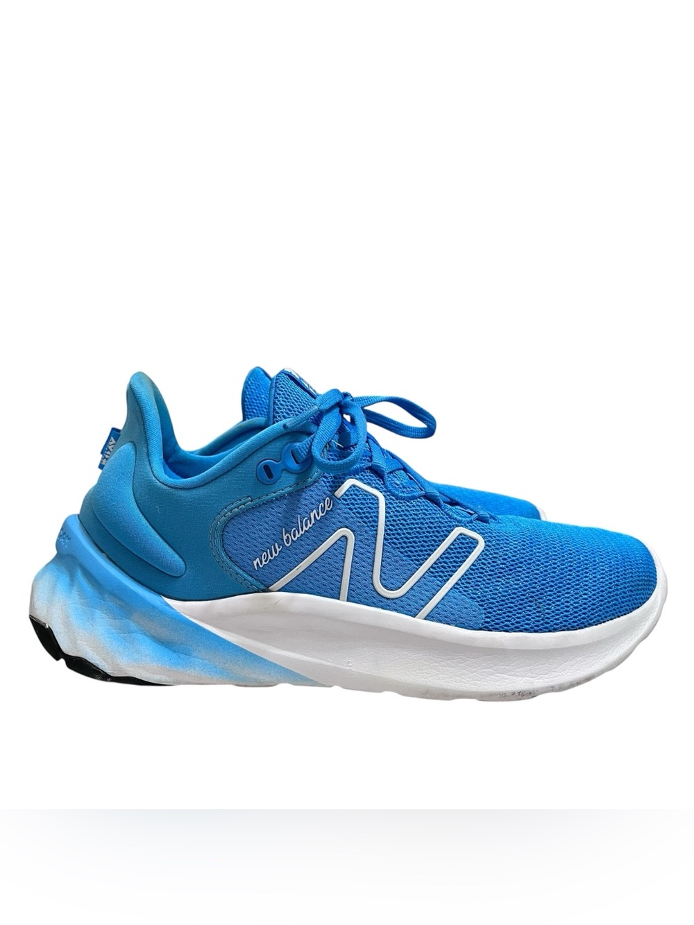 New Balance Fresh Foam ROAV Blue Mesh Athletic Sneakers